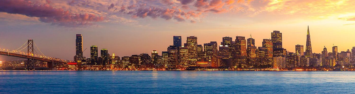 San Francisco Skyline at Sunset